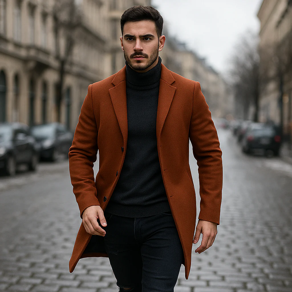 Veste d'hiver homme - Chaude - Confortable - Stylée - Décontractée - Image 4