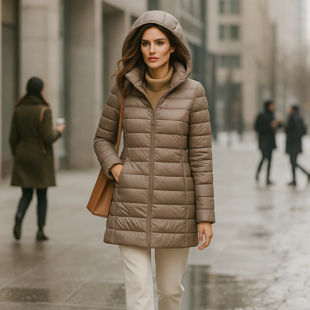 Veste d'hiver ultralégère pour femmes - chaude - décontractée - confortable - Image 2