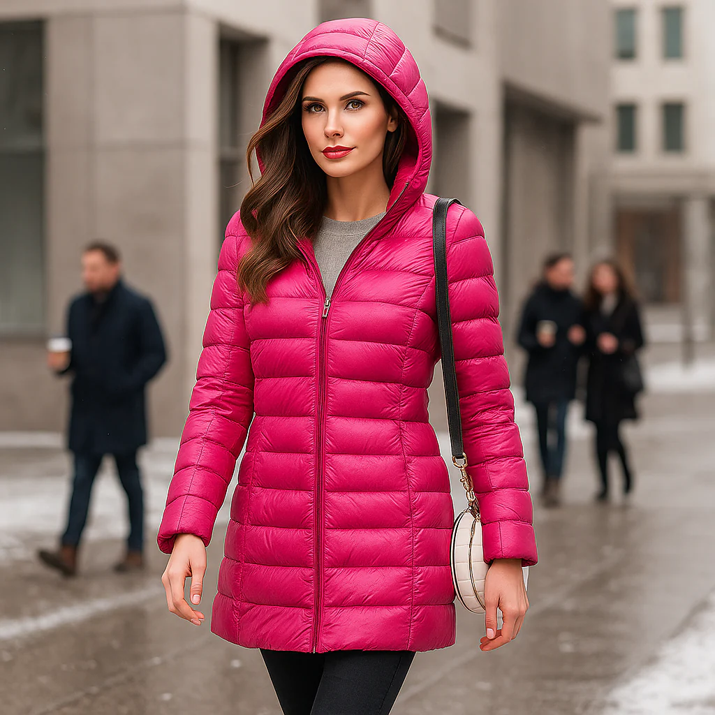 Veste d'hiver ultralégère pour femmes - chaude - décontractée - confortable - Image 6