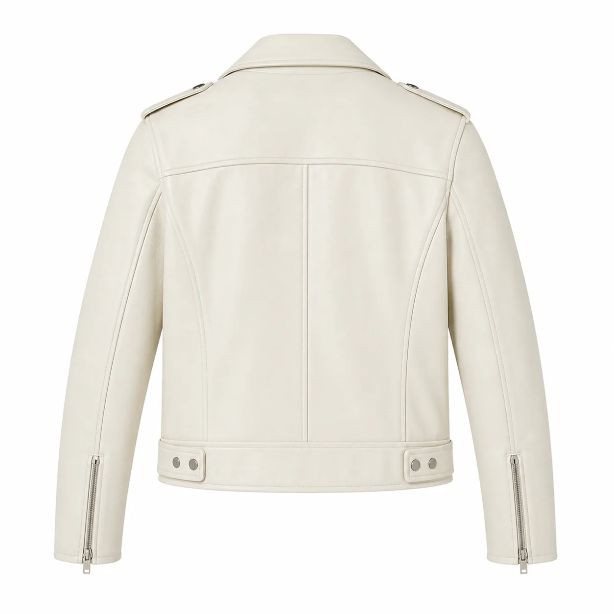 Veste en Cuir Femme Vintage – Élégance et Caractère Assuré - Image 6