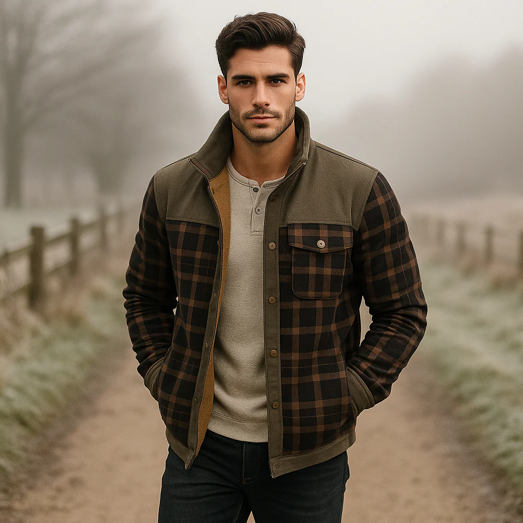 Veste en Flanelle Doublée - Chaude - Confortable - Élégante - Image 5