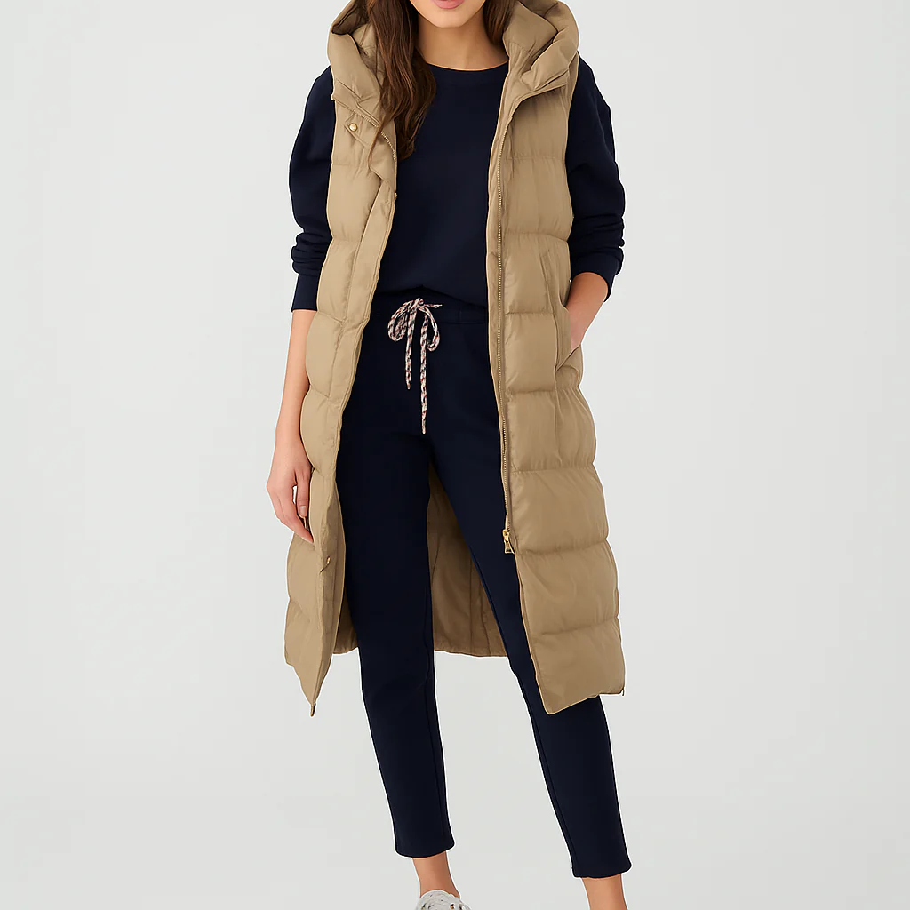 Veste Longue - Légère - Coupe-vent - Confort Élégant - Image 3