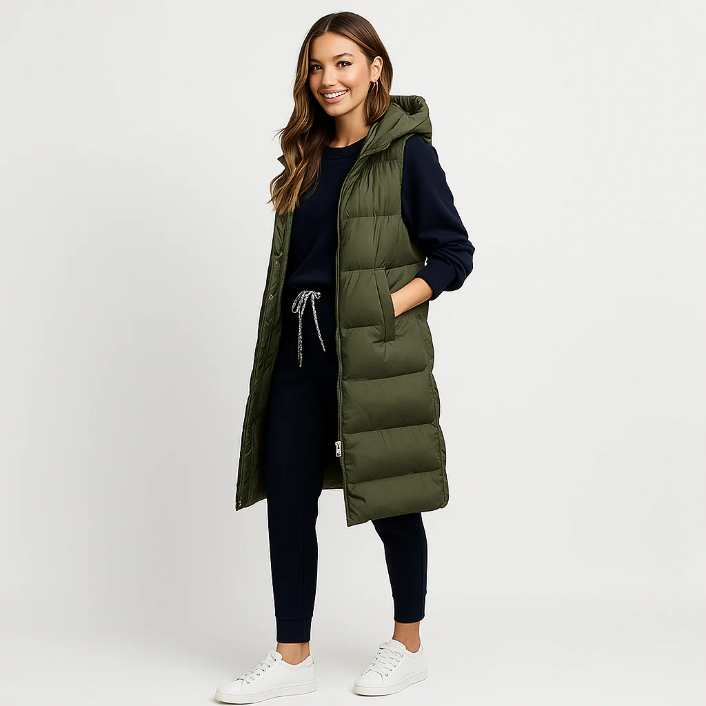 Veste Longue - Légère - Coupe-vent - Confort Élégant - Image 5