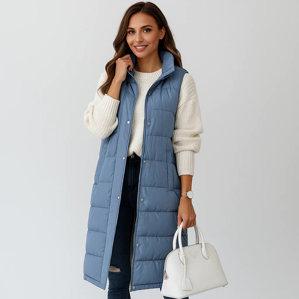 Veste Longue - Légère - Coupe-vent - Confort Élégant - Image 7