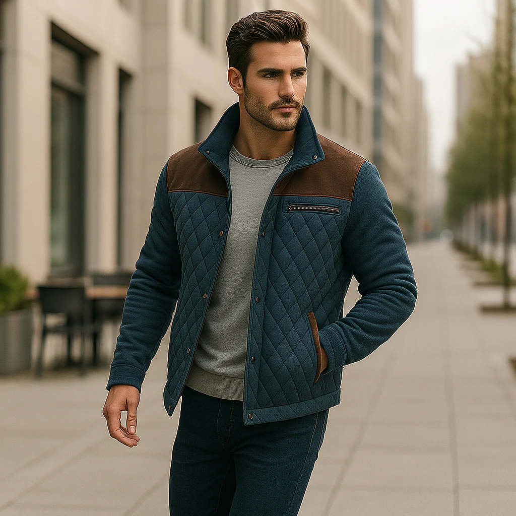 Veste Matelassée Homme – Chaleur et Élégance Décontractée - Image 2