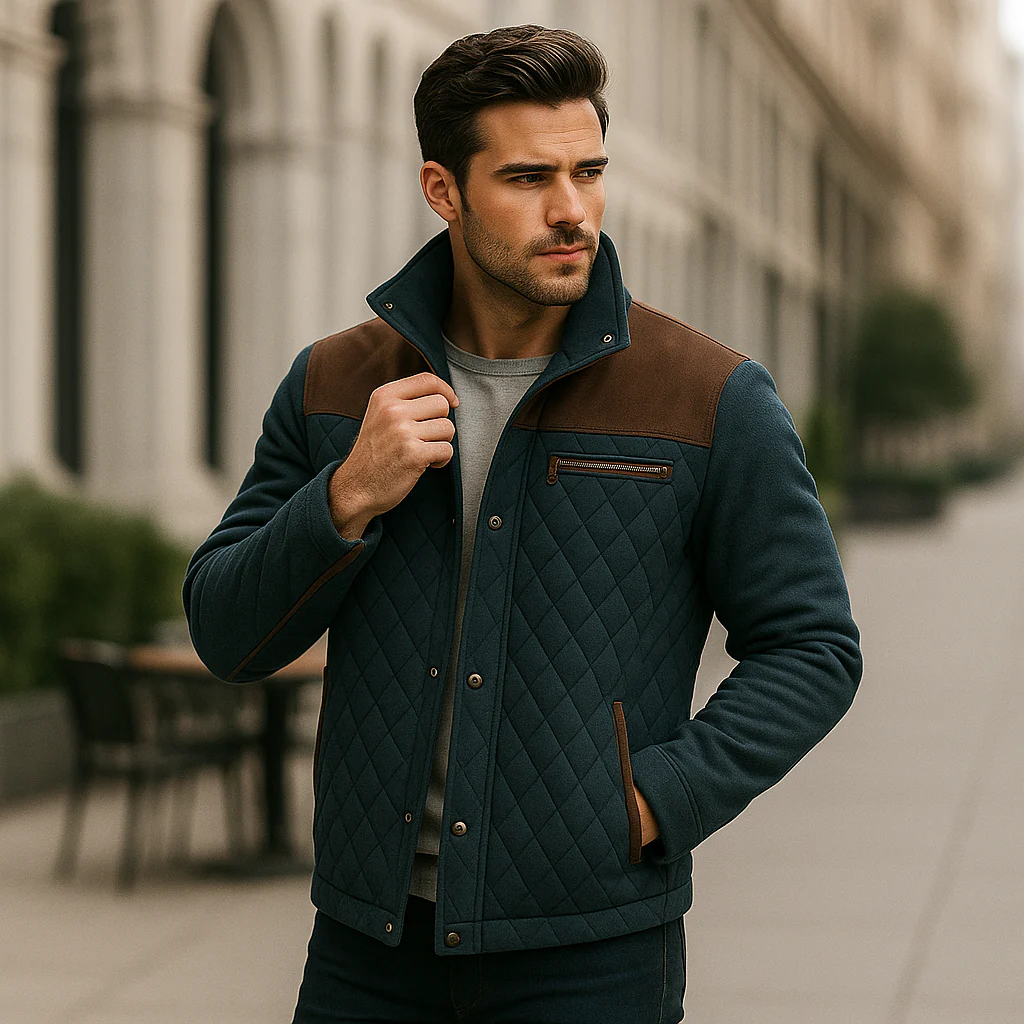 Veste Matelassée Homme – Chaleur et Élégance Décontractée - Image 3