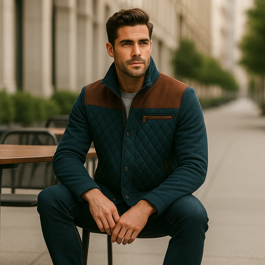Veste Matelassée Homme – Chaleur et Élégance Décontractée - Image 4