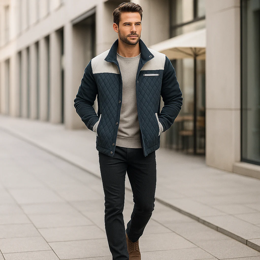 Veste Matelassée Homme – Chaleur et Élégance Décontractée - Image 6