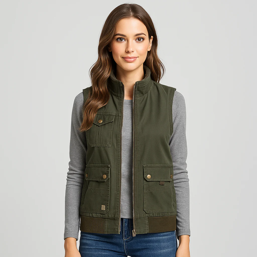 Veste Multifonction Vintage - Confort Élégant - Utilisation Flexible - Image 3