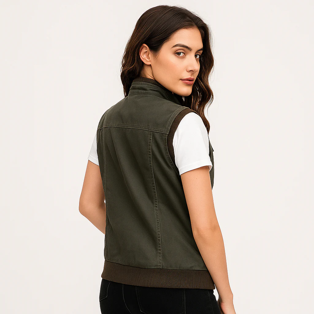 Veste Multifonction Vintage - Confort Élégant - Utilisation Flexible - Image 4