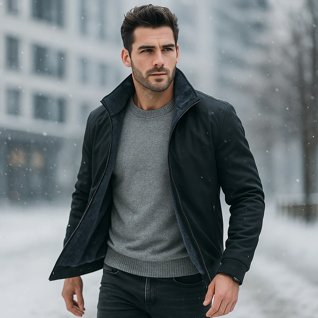 Veste polaire pour homme - Chaude et confortable - Image 3