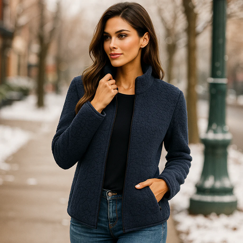 Veste Polaire Douce et Élégante – Confort et Chaleur - Image 5