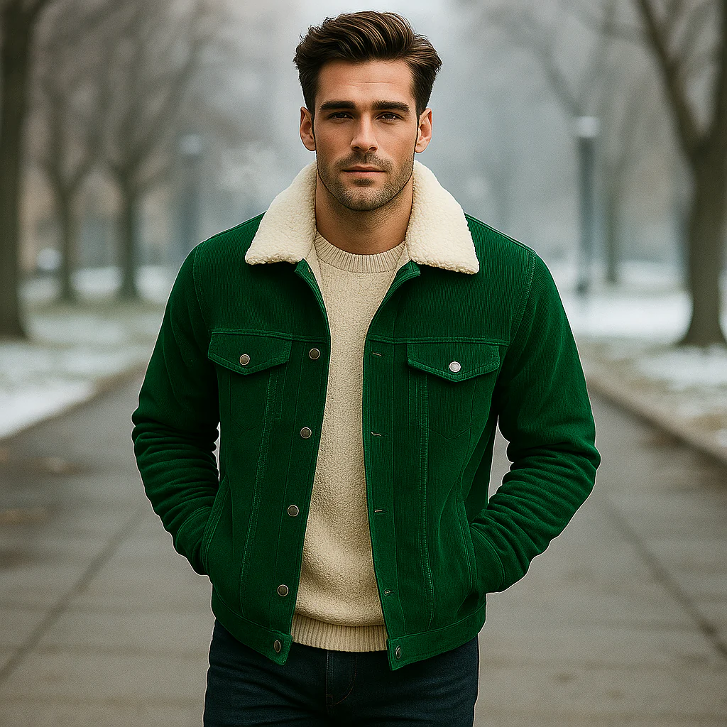 Vibe – Veste en velours côtelé homme - Image 3