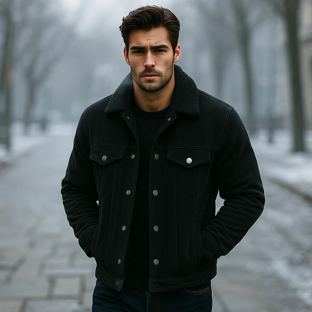 Vibe – Veste en velours côtelé homme - Image 5