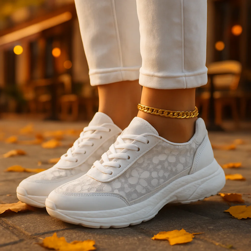 Parisfemme - Baskets orthopédiques de luxe - Femmes - Confort ergonomique - Image 2