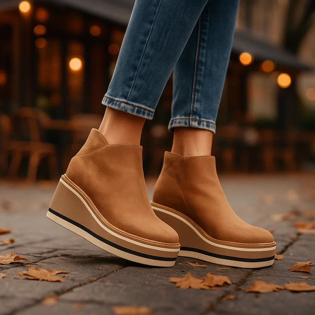 Parisfemme - Bottines Orthopédiques Femmes - Talons Confortables