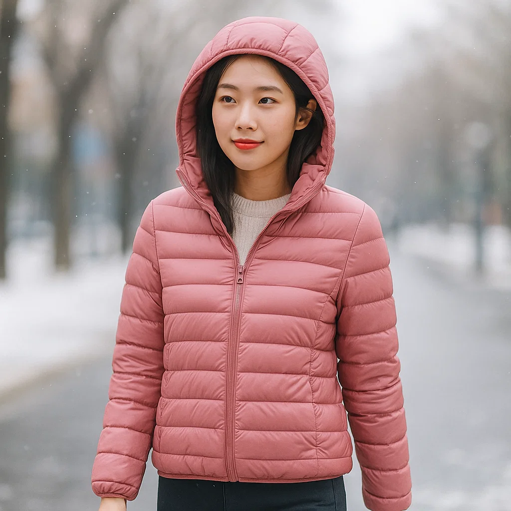 Parisfemme Doudoune Réversible Femme - 2-en-1 - Chaude - Légère - Hiver - Image 12