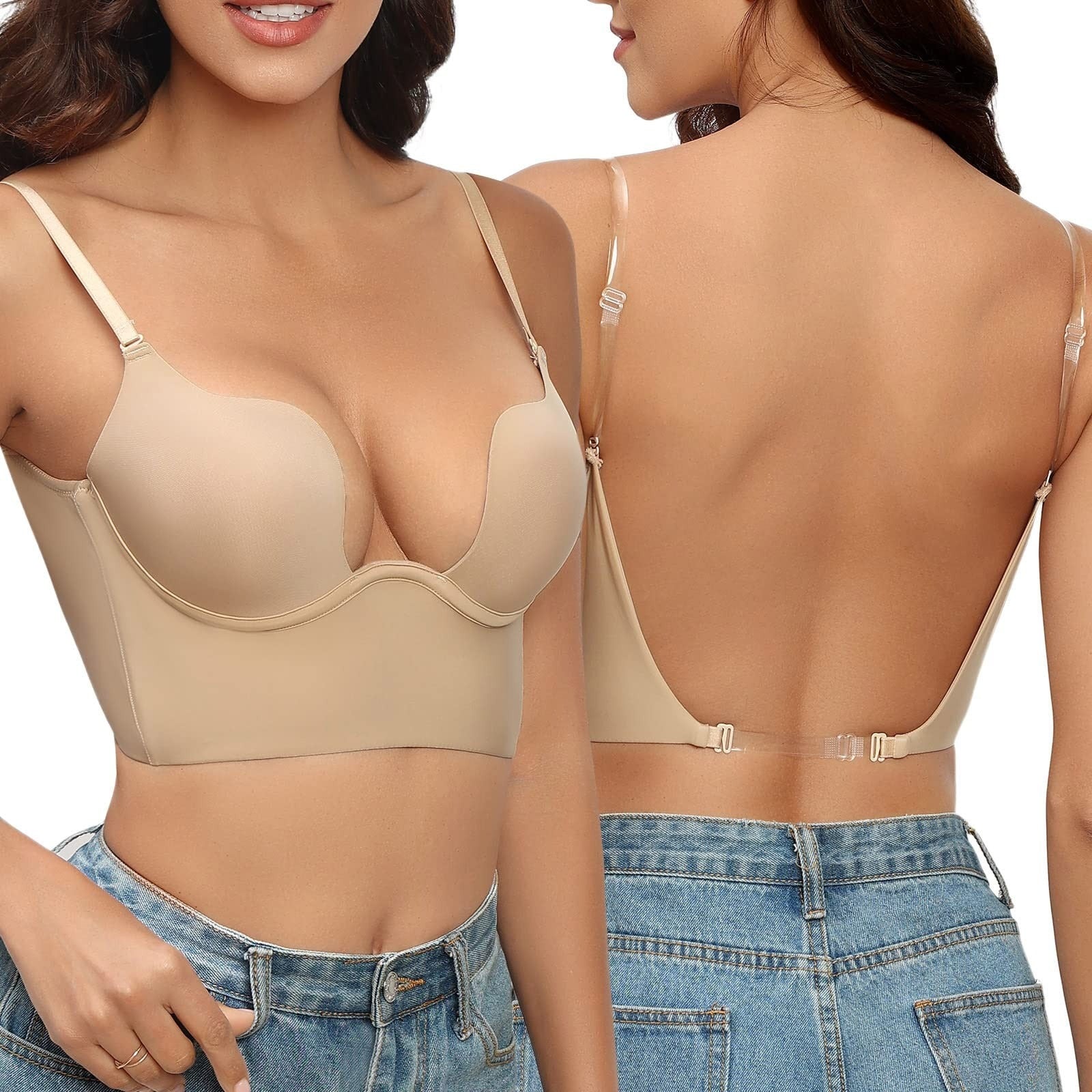 Parisfemme - Soutien-gorge sans couture - Dos dénudé - Image 6