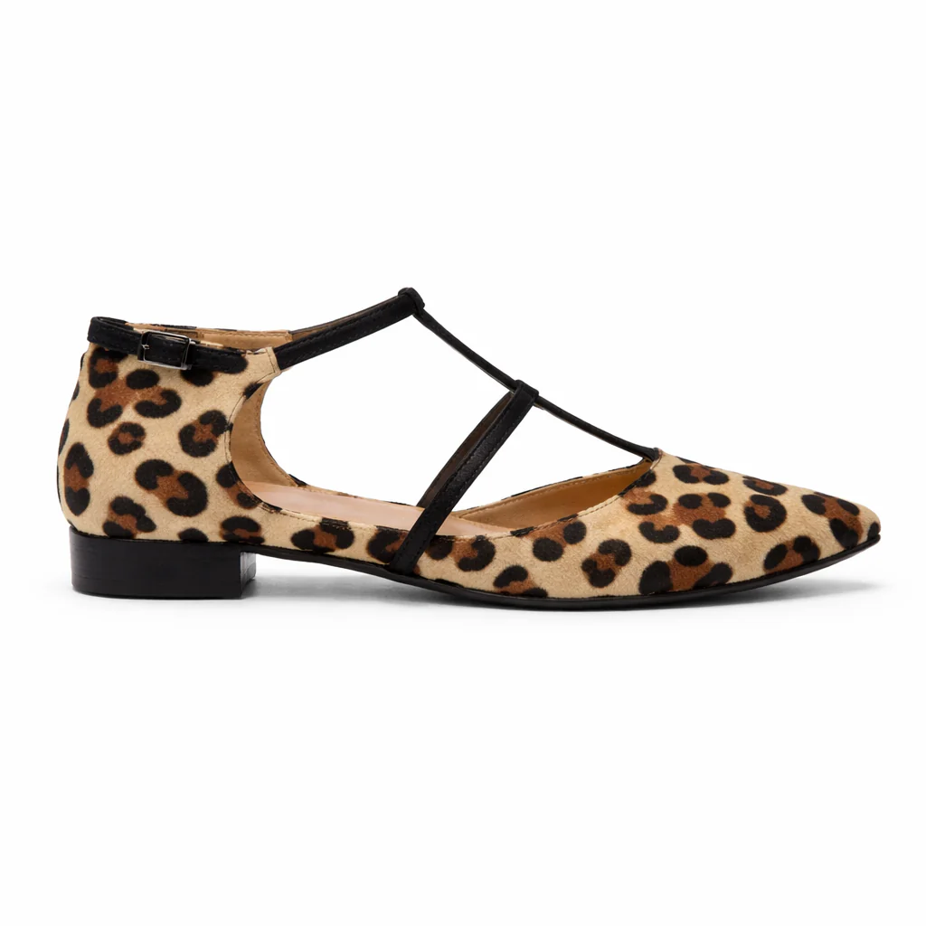 Ballerines pour femmes | Imprimé animal, sangles ajustables | Ajustement sécurisé - Image 5