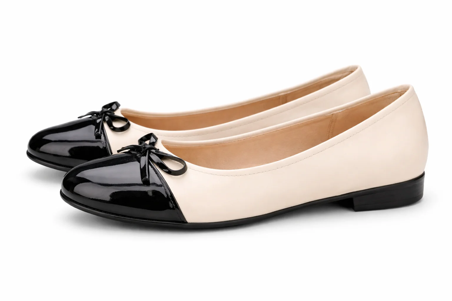 Ballerines pour femmes | Détail nœud | Semelle intérieure rembourrée, confort - Image 5