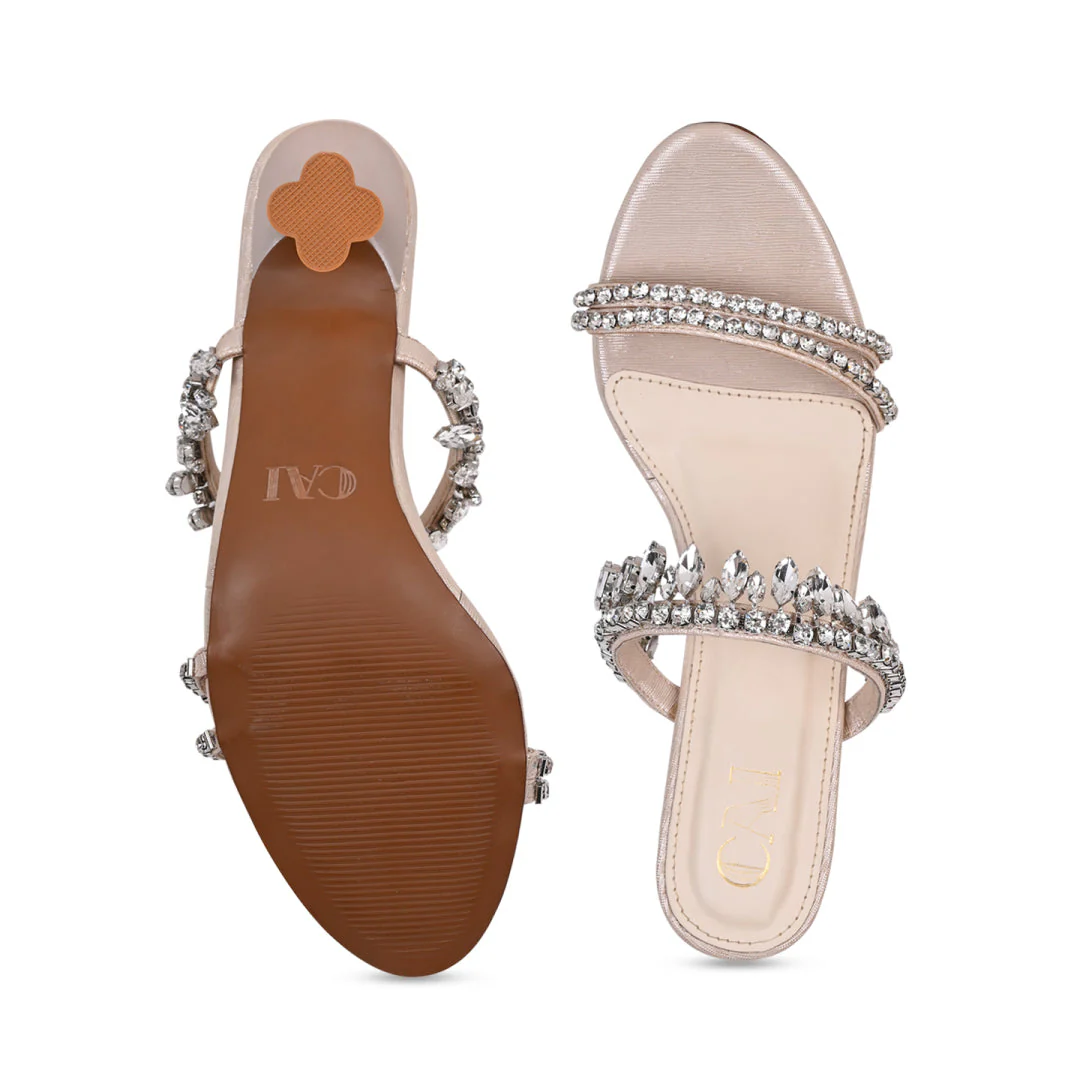 Talons Chandelier Femme | Sandales de Fête | Strass Scintillant - Image 9