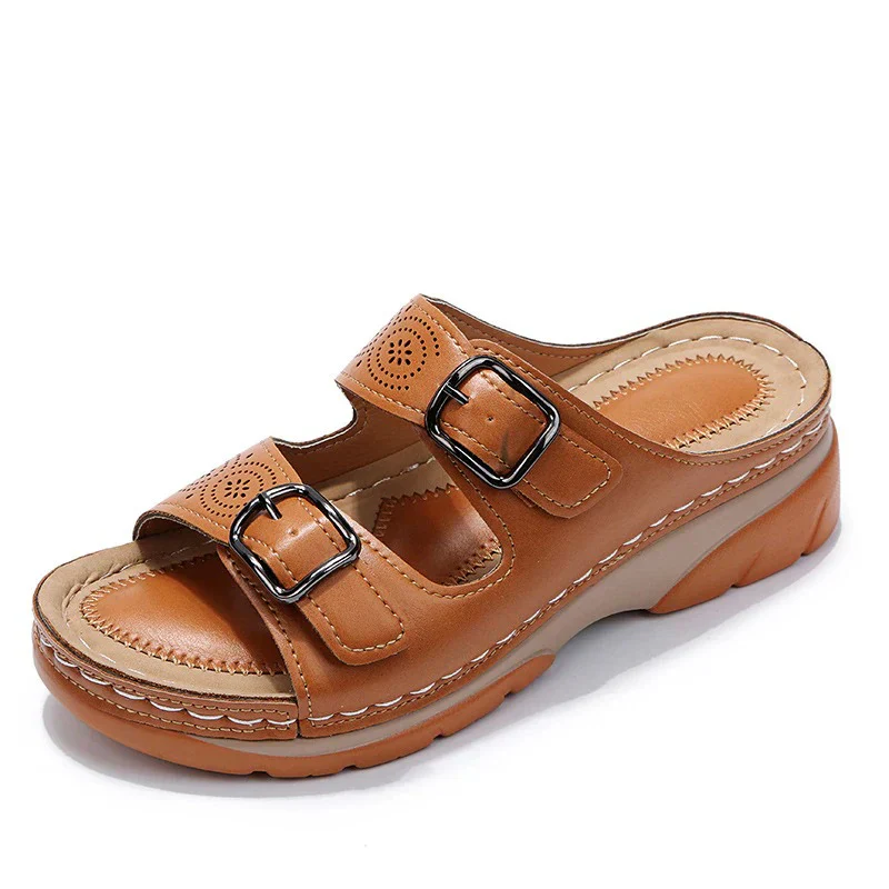 Sandales Femme Confort | Orthopédiques, Cuir | Support Quotidien - Image 5