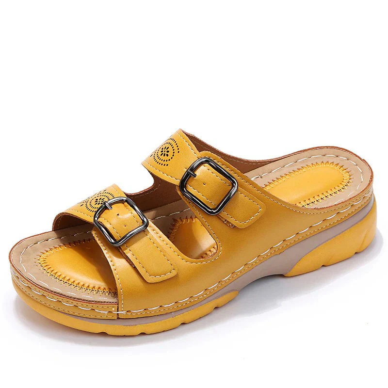 Sandales Femme Confort | Orthopédiques, Cuir | Support Quotidien - Image 6