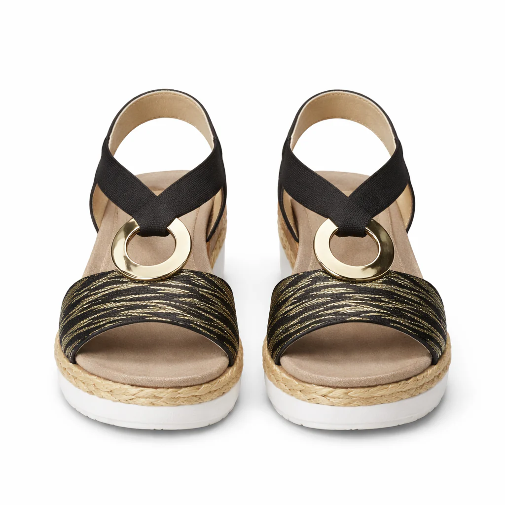 Espadrilles Compensées Femme | Chic, Élégant | Lanières Croisées - Image 6