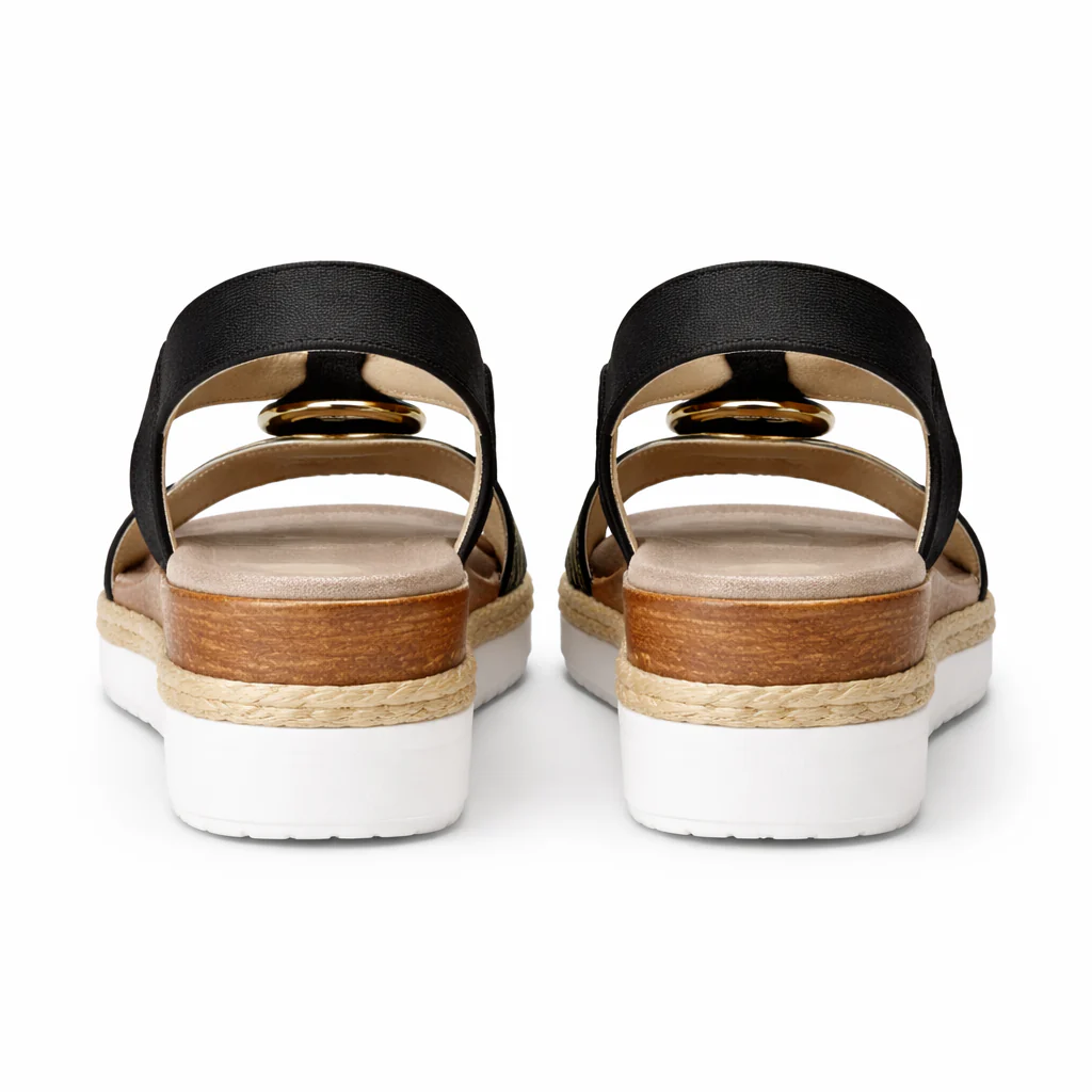 Espadrilles Compensées Femme | Chic, Élégant | Lanières Croisées - Image 7