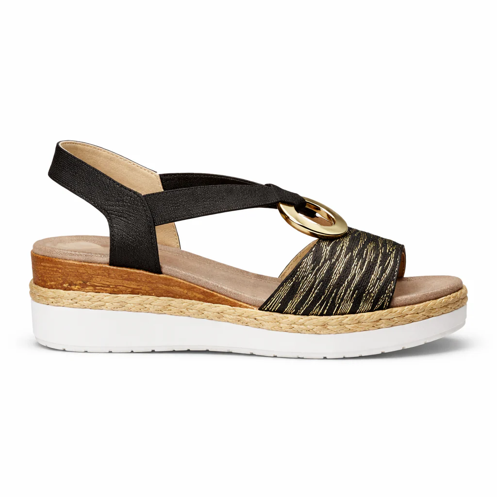 Espadrilles Compensées Femme | Chic, Élégant | Lanières Croisées - Image 8
