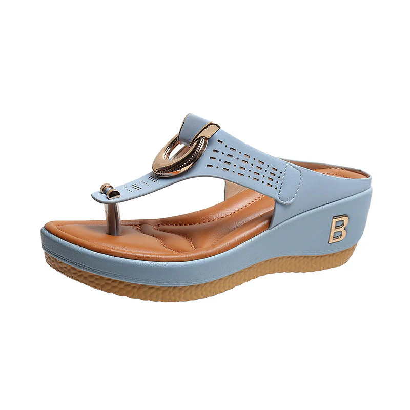 Sandales Compensées pour Femmes | Élégantes, Confortables | Design Chic - Image 7