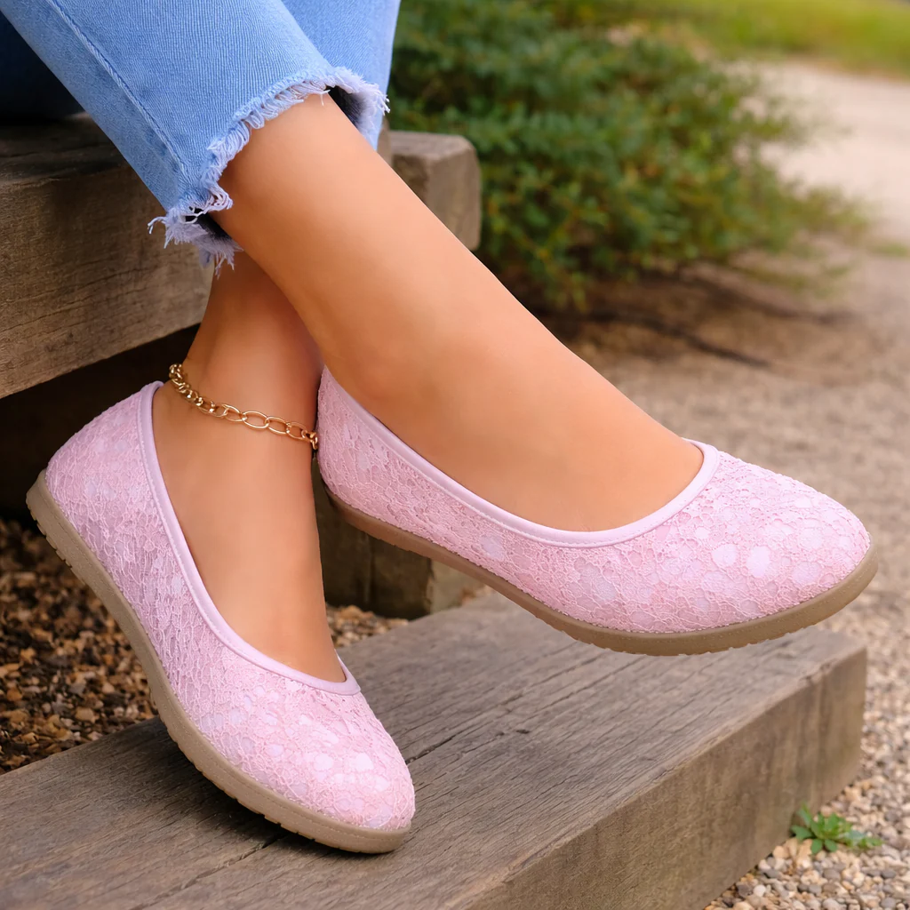 Ballerines Femmes | Floral, Confort Léger | Slip-On Décontracté - Image 3