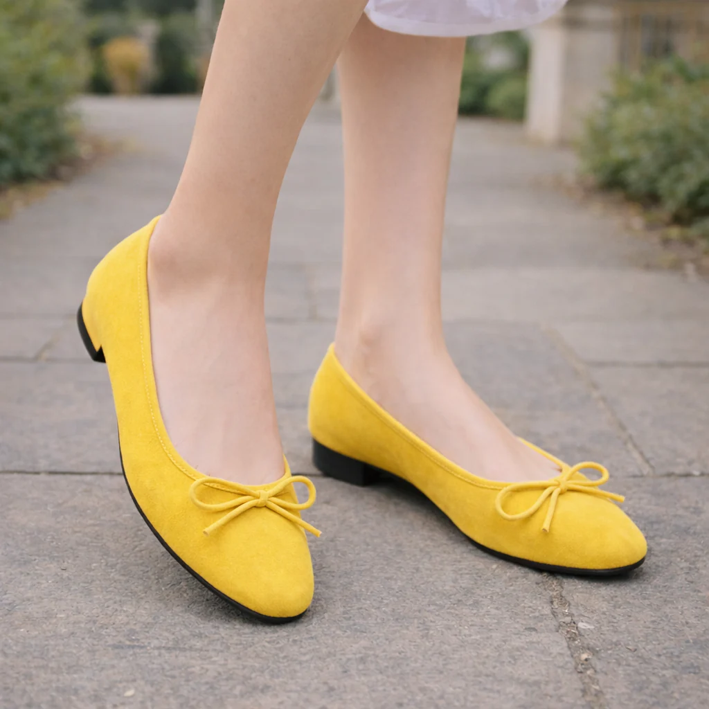 Ballerines Femme | Détail Nœud | Style Élégant - Image 3