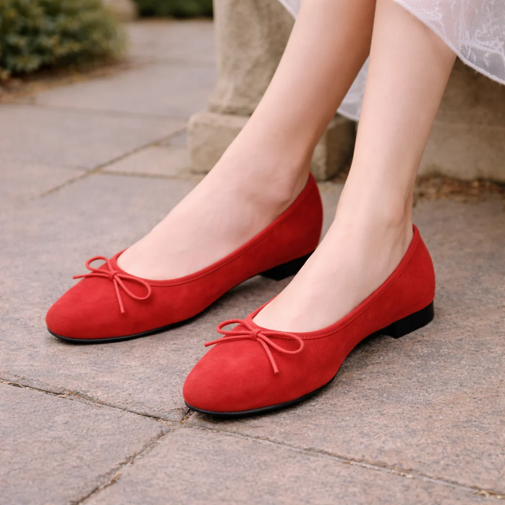 Ballerines Femme | Détail Nœud | Style Élégant - Image 6