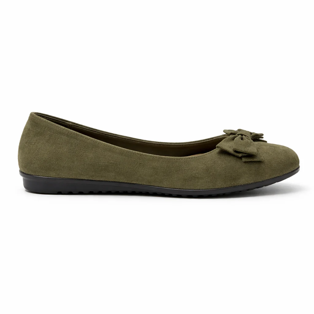 Ballerines pour femmes | Détail nœud, style élégant | Chaussures sans lacet - Image 5