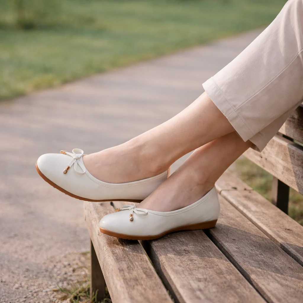Ballerines pour Femmes | Design Élégant avec Nœud, Confort Assuré - Image 2