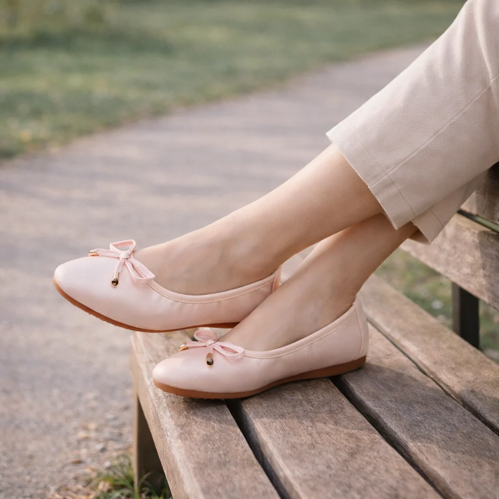 Ballerines pour Femmes | Design Élégant avec Nœud, Confort Assuré - Image 4