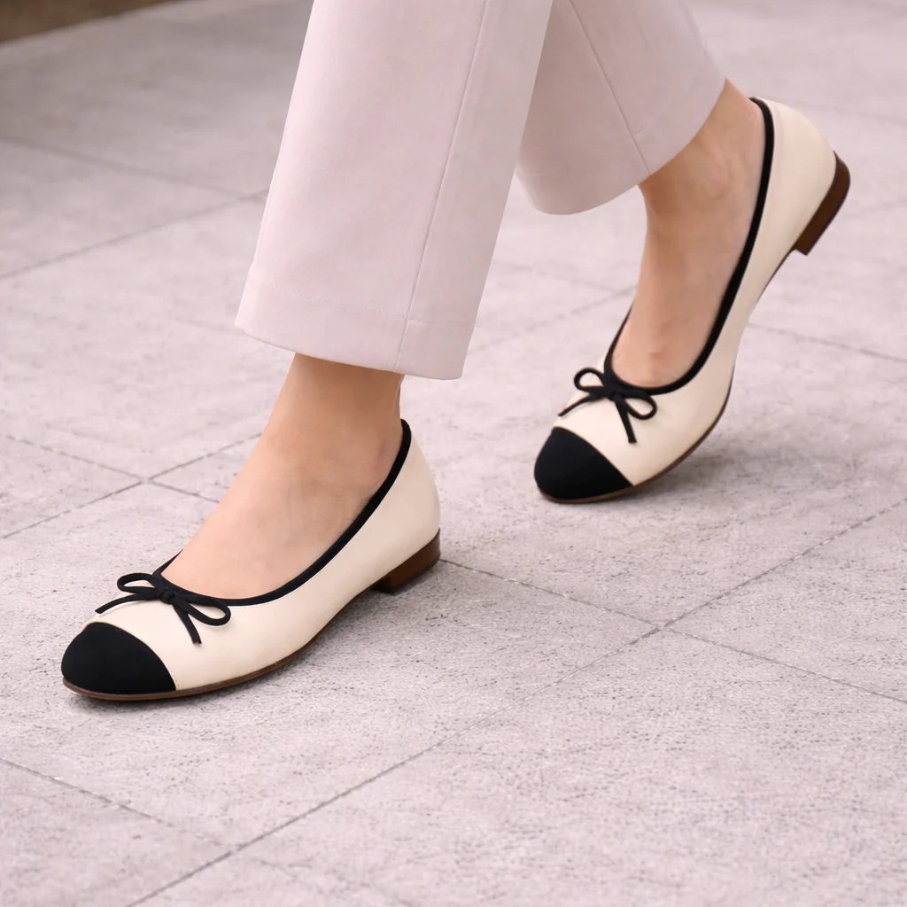 Ballerines pour Femmes | Nœud Élégant, Confort Assuré | Glissement Léger - Image 4