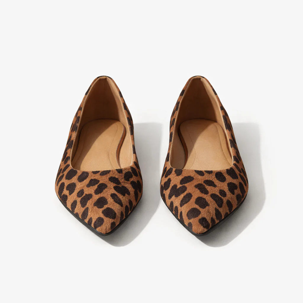 Ballerines pour femmes | Imprimé léopard | Style élégant sans lacets - Image 6