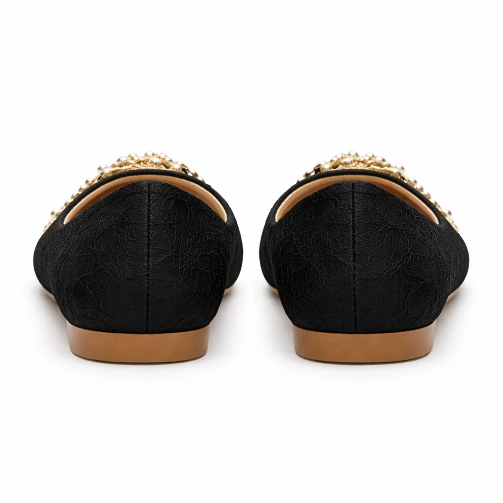 Ballerines pour femmes | Détail nacre, confort élégant sans lacet - Image 6