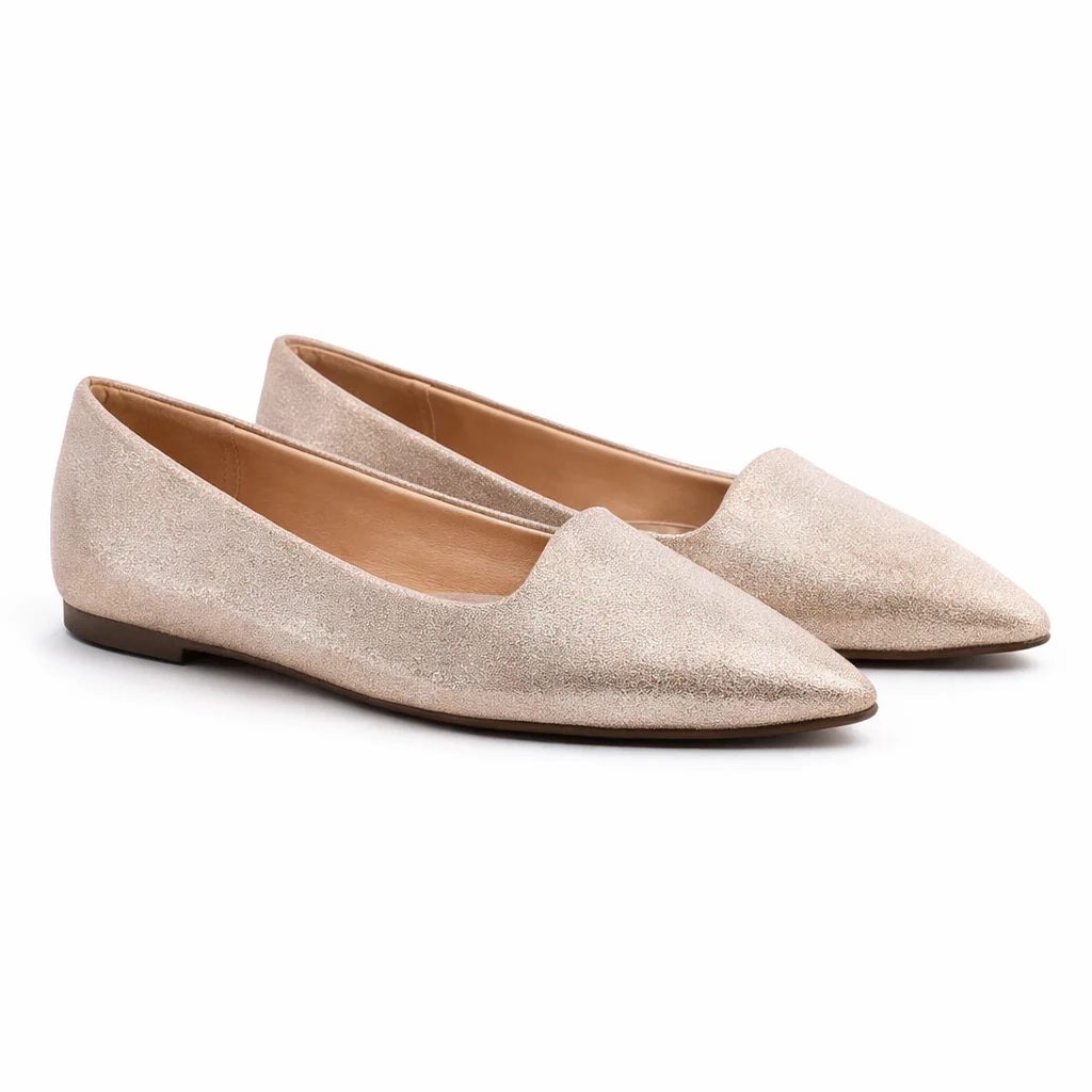 Ballerines pour femmes | Bout pointu, ajustement extensible | Chaussures confortables et élégantes - Image 8