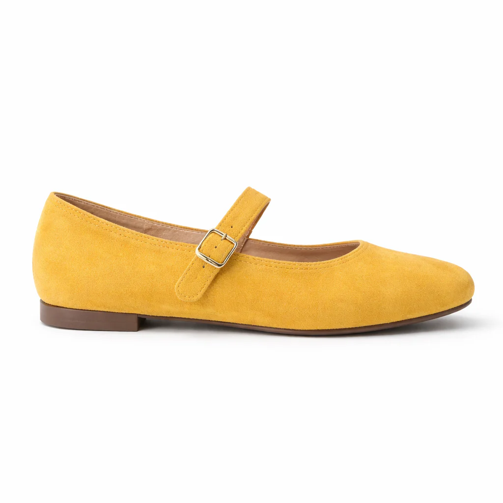 Ballerines pour femmes | Daim | Bride ajustable, Confort garanti - Image 6