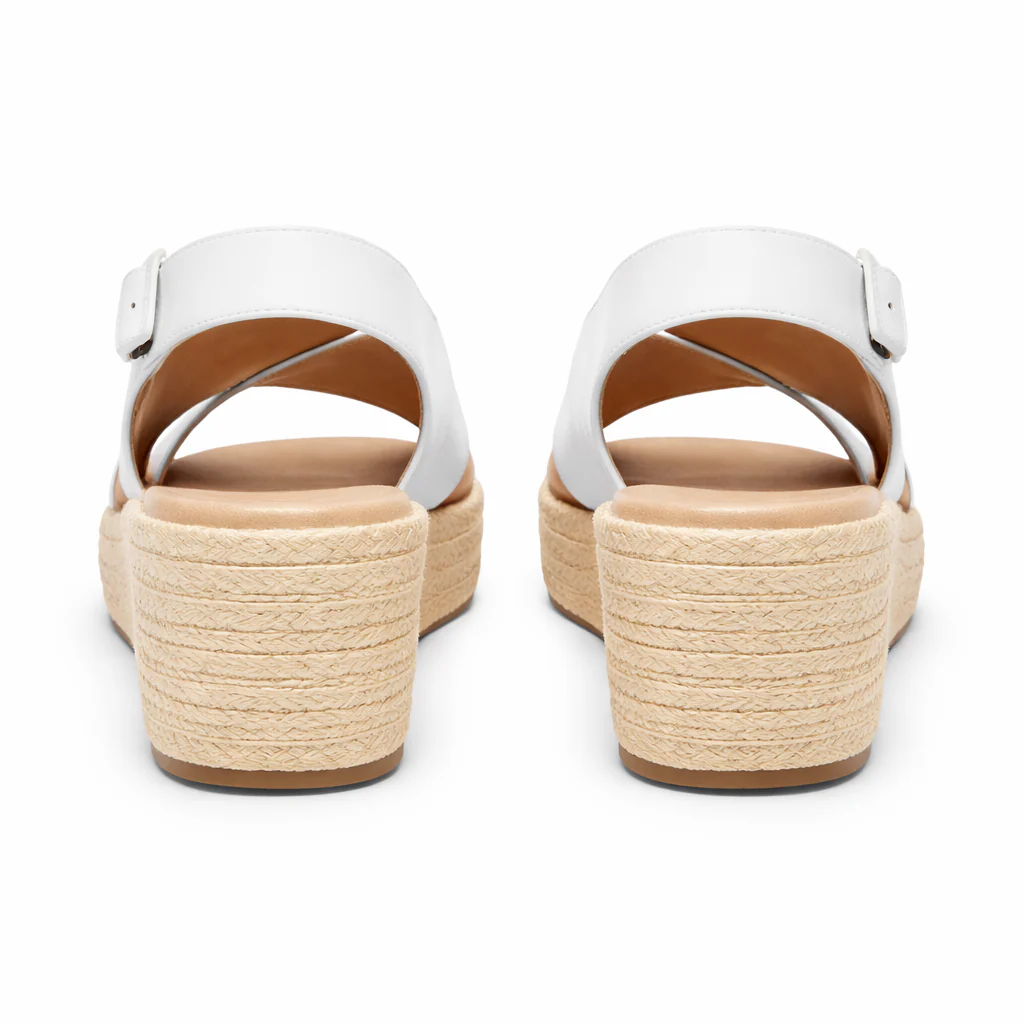 Sandales Compensées Espadrilles Femme | Lanières Croisées | Bride Arrière - Image 7