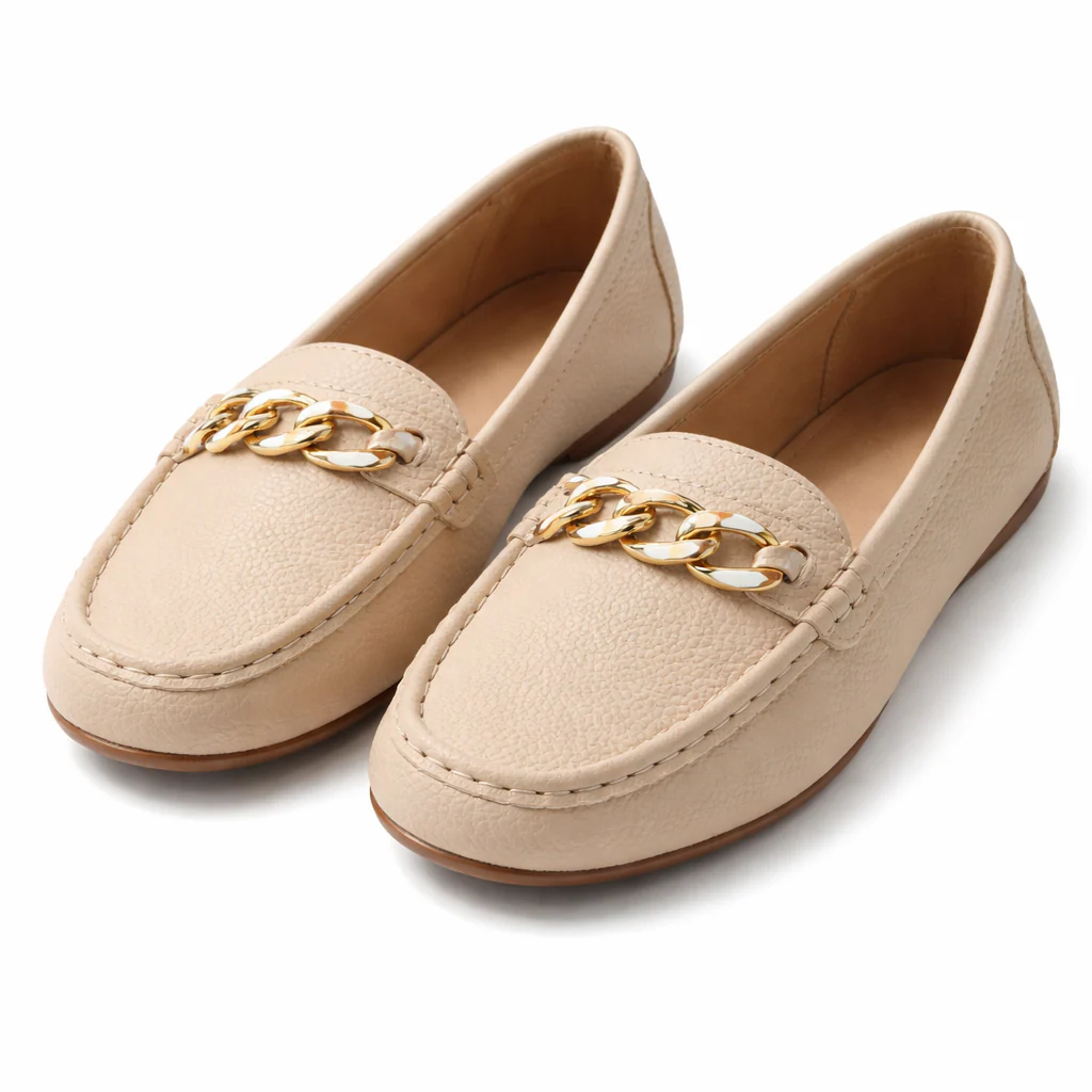 Mocassins en Cuir pour Femmes | Confort Orthopédique | Slip-On en Cuir Souple - Image 5