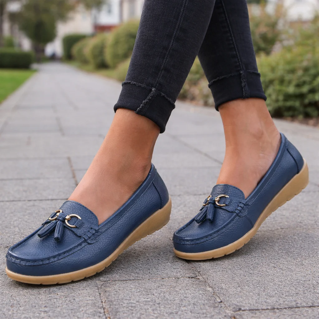 Mocassins pour femmes | Confort ergonomique | Chaussures de marche décontractées sans lacets - Image 3