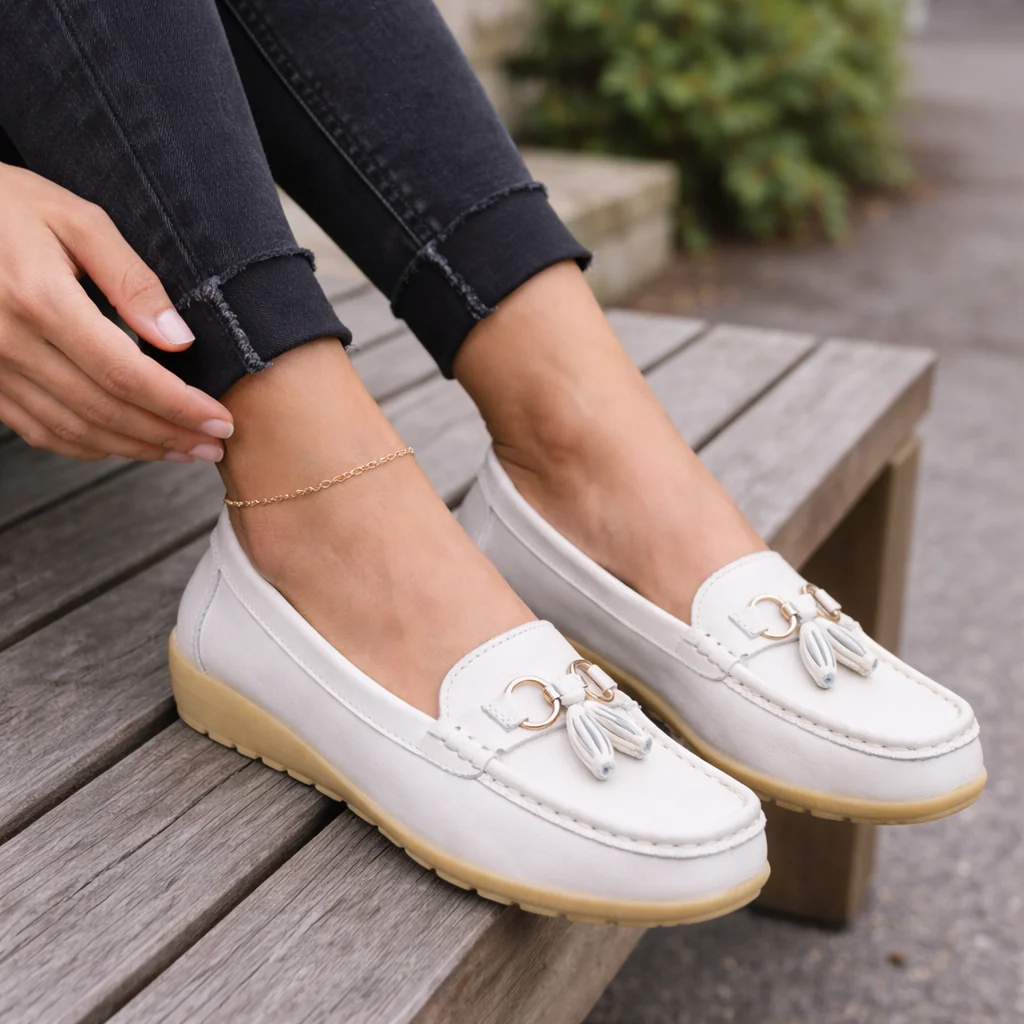 Mocassins pour femmes | Confort ergonomique | Chaussures de marche décontractées sans lacets - Image 6