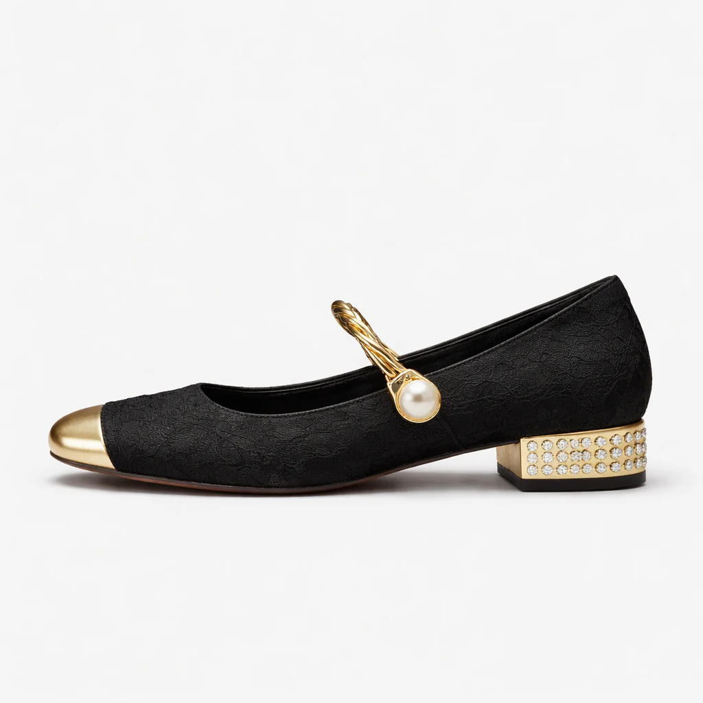Ballerines Mary Jane pour femmes | Talon bas | Bout carré, chaussures de confort - Image 6