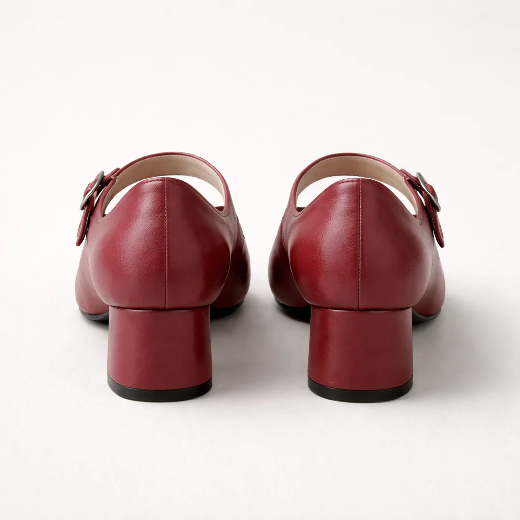 Chaussures Mary Jane pour femmes | Talon bloc, boucle en cuir | Confort ajusté - Image 5