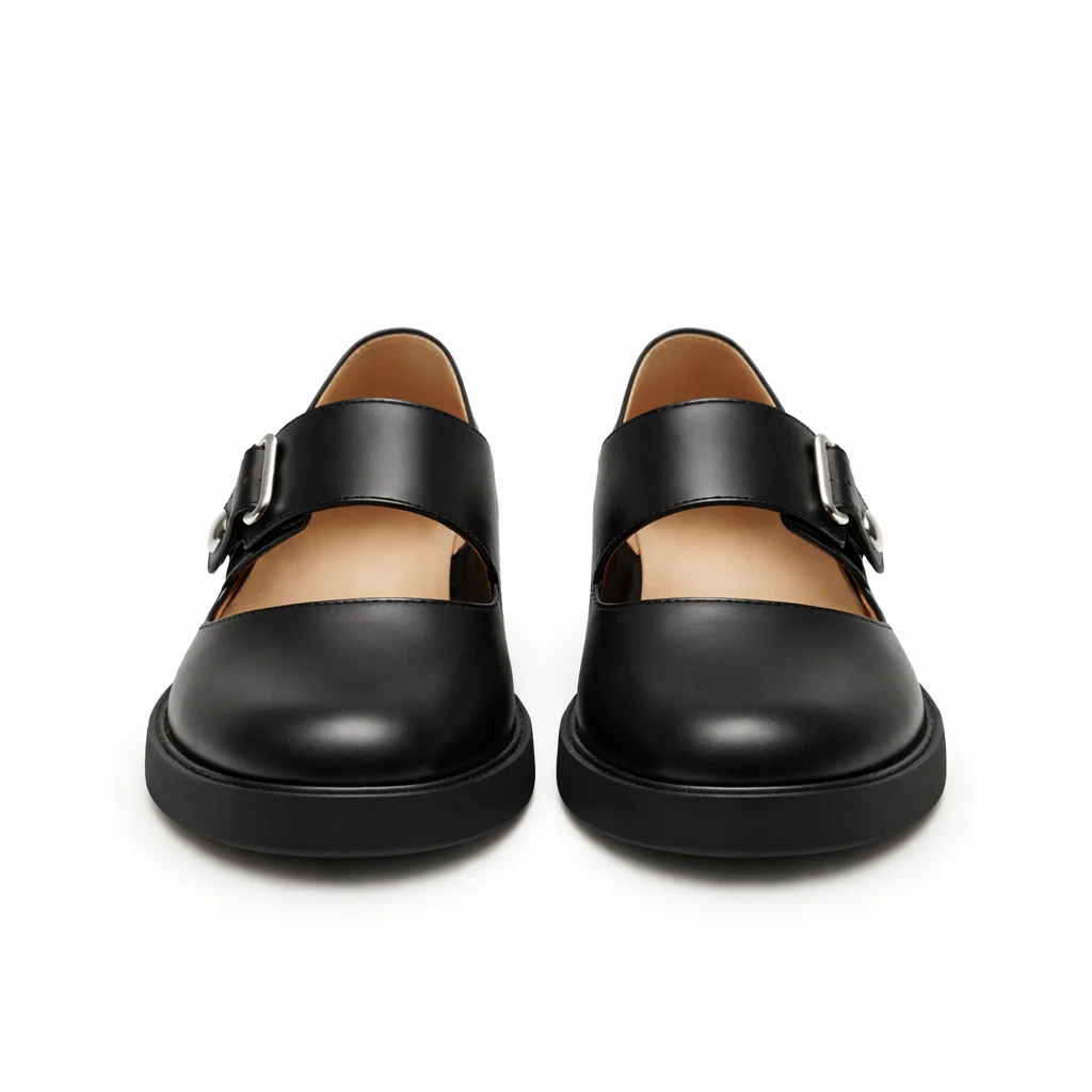 Chaussures Mary Jane pour Femmes | Confort Orthopédique | Noir, Bride - Image 4
