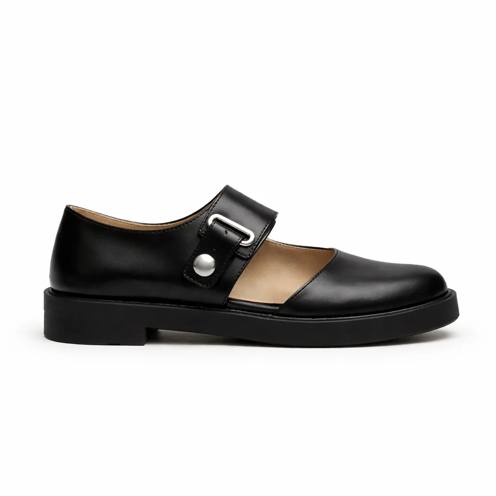 Chaussures Mary Jane pour Femmes | Confort Orthopédique | Noir, Bride - Image 5